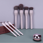 7pcs Tulip Shaped Face Makeup Brush Set With ECO PLA Handle Beauty Tools